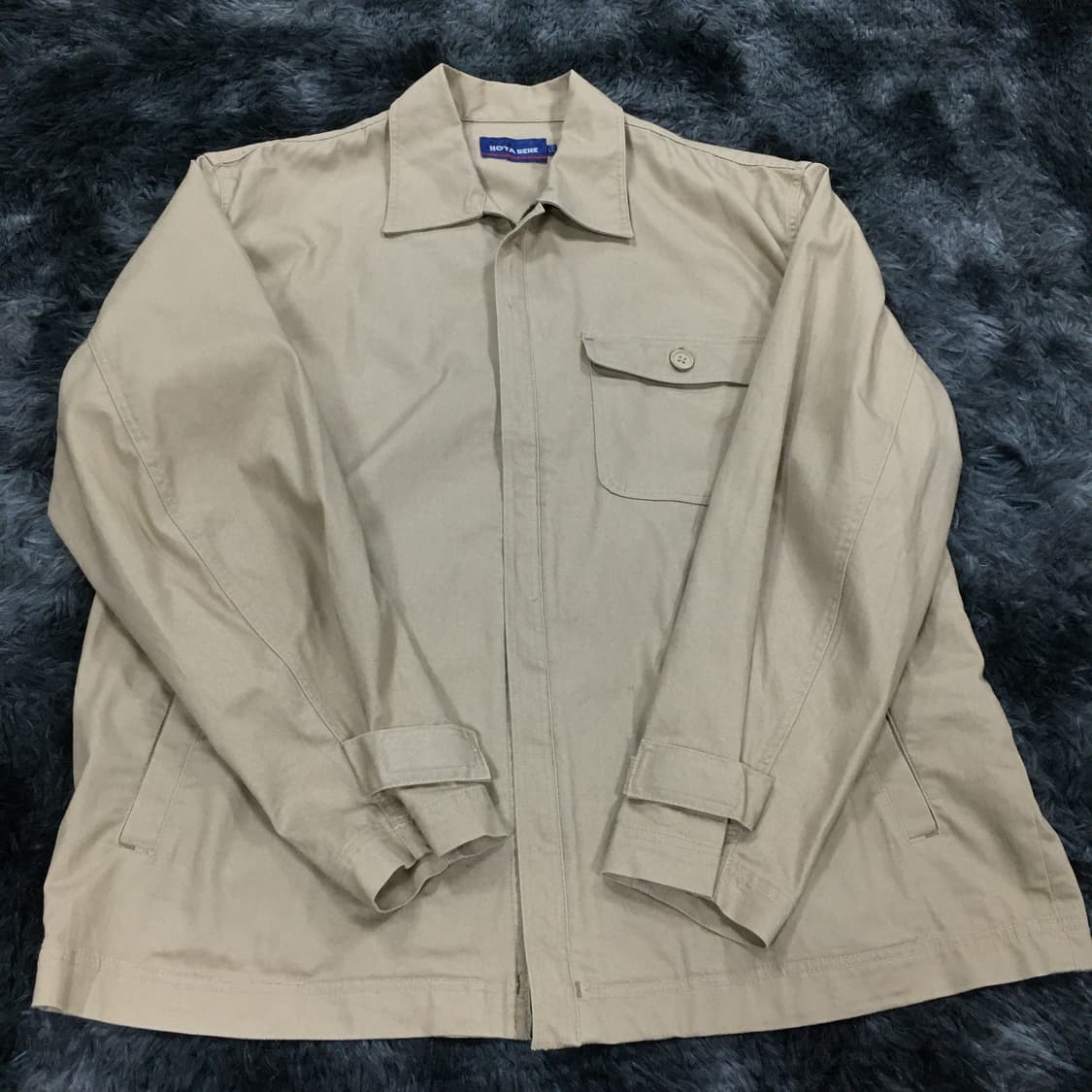 투티/0336 NOTA BENE JPN 빈티지 면 자켓 허리 조절 스트랩 상품이미지3