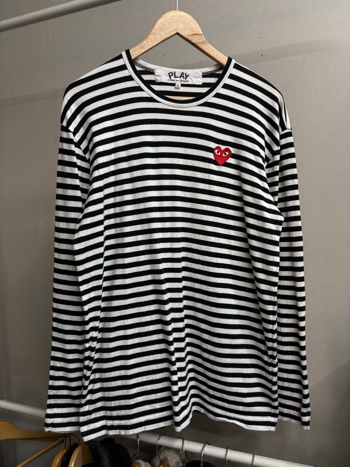 꼼데가르송 보더티 상품이미지2