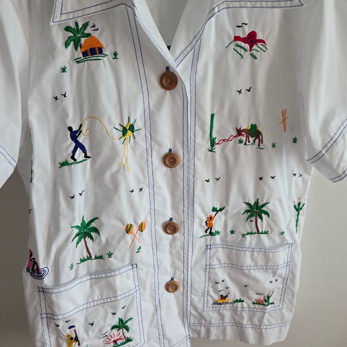 자수셔츠 상품이미지2