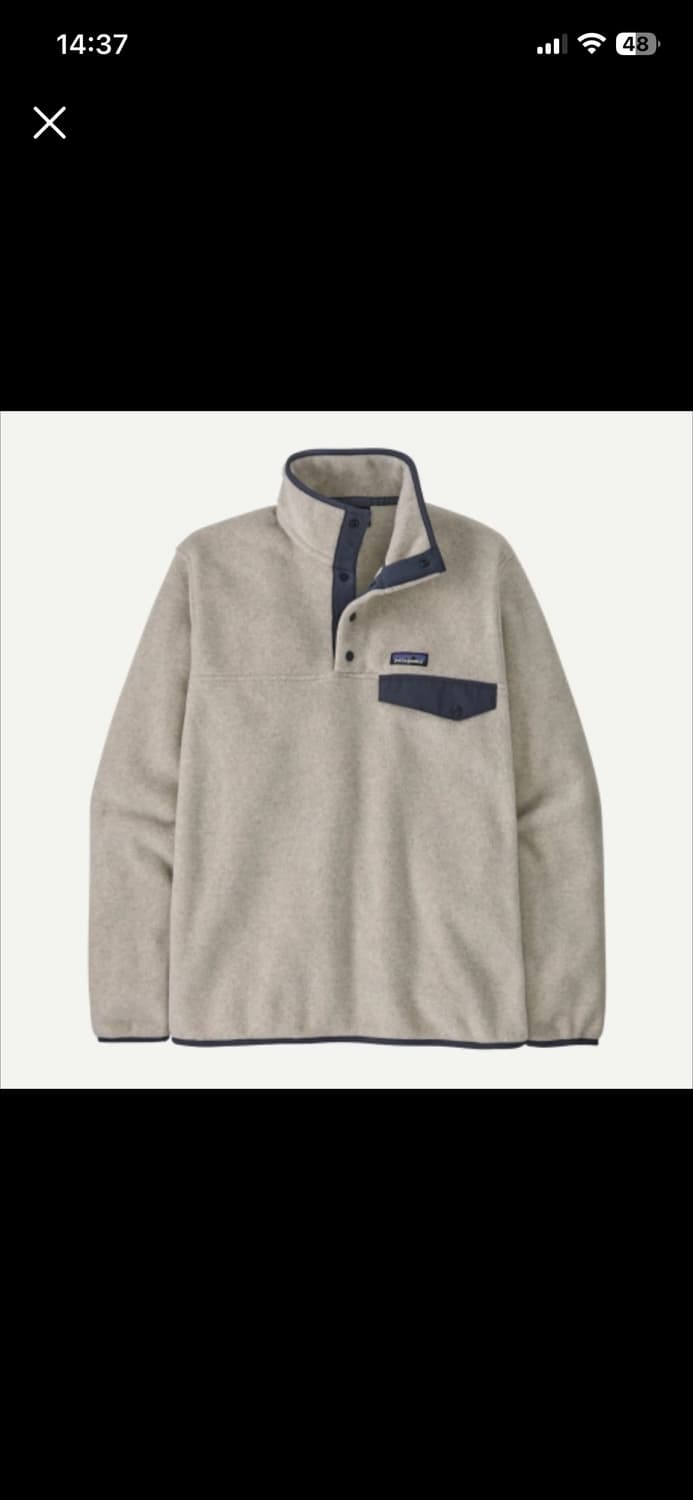 파타고니아 신칠라 헤비웨이트 오트밀 S 상품이미지1