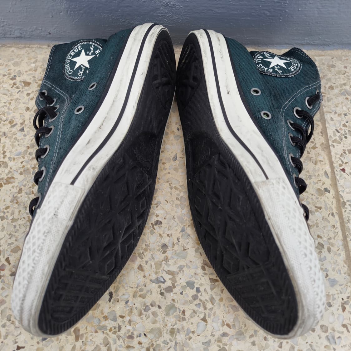 [250]컨버스 올스타 하이 스니커즈 청록색 상품이미지3