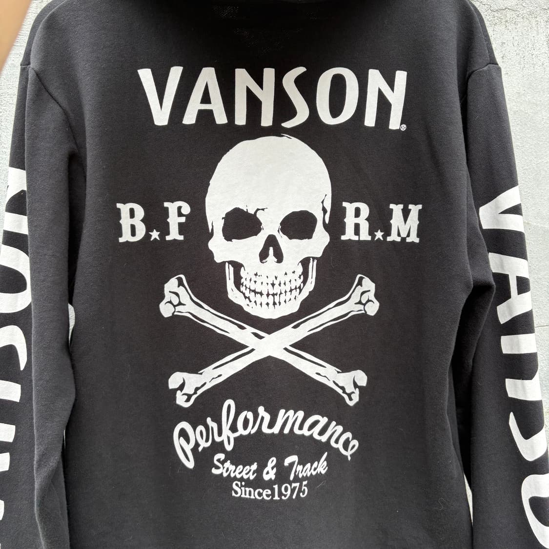 Vanson 밴슨 후드집업 상품이미지4