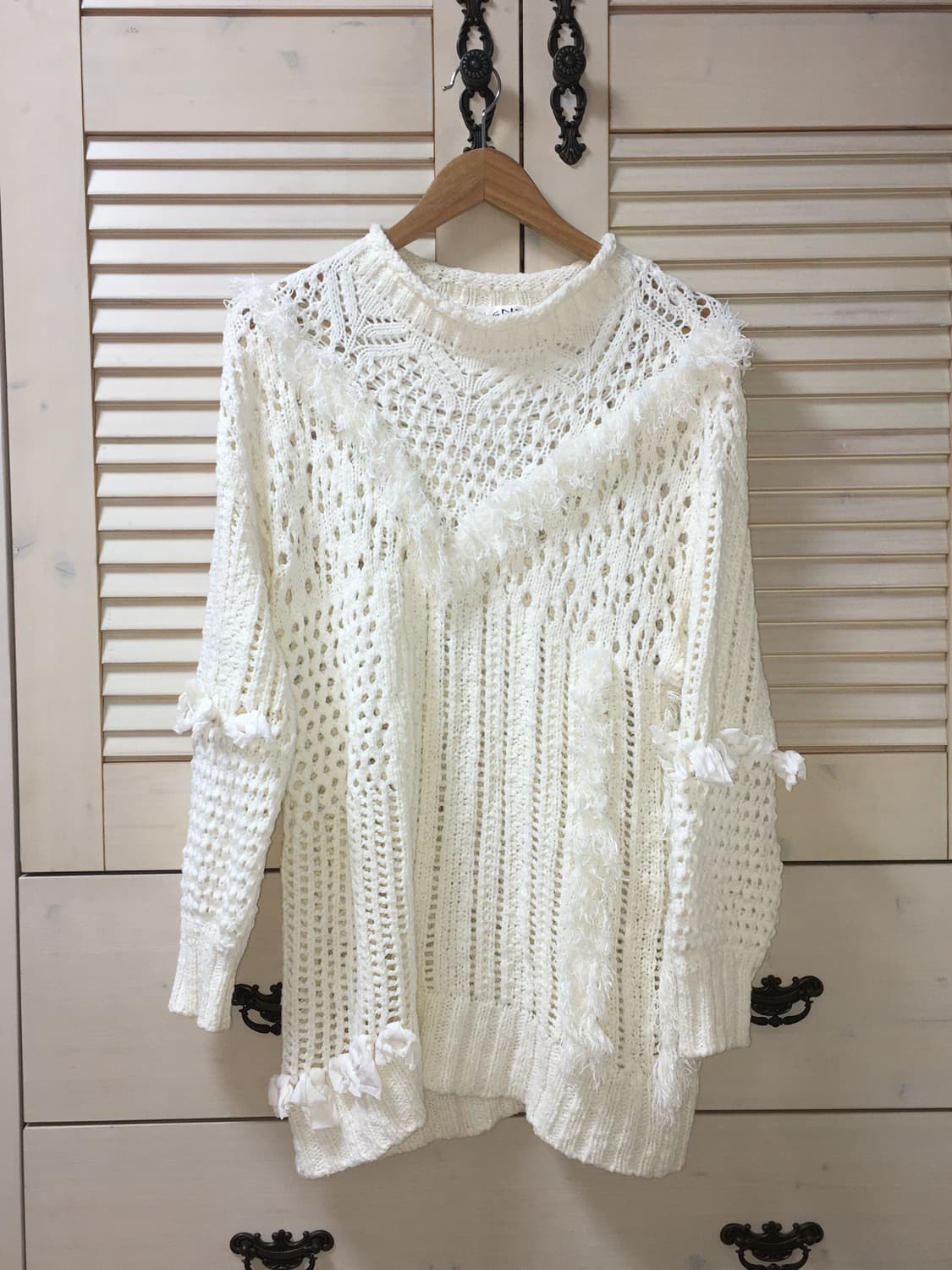 일본빈티지 니트 원피스 그런지페어리 피조물 파우닝133 레이어룸 히피모리 상품이미지1