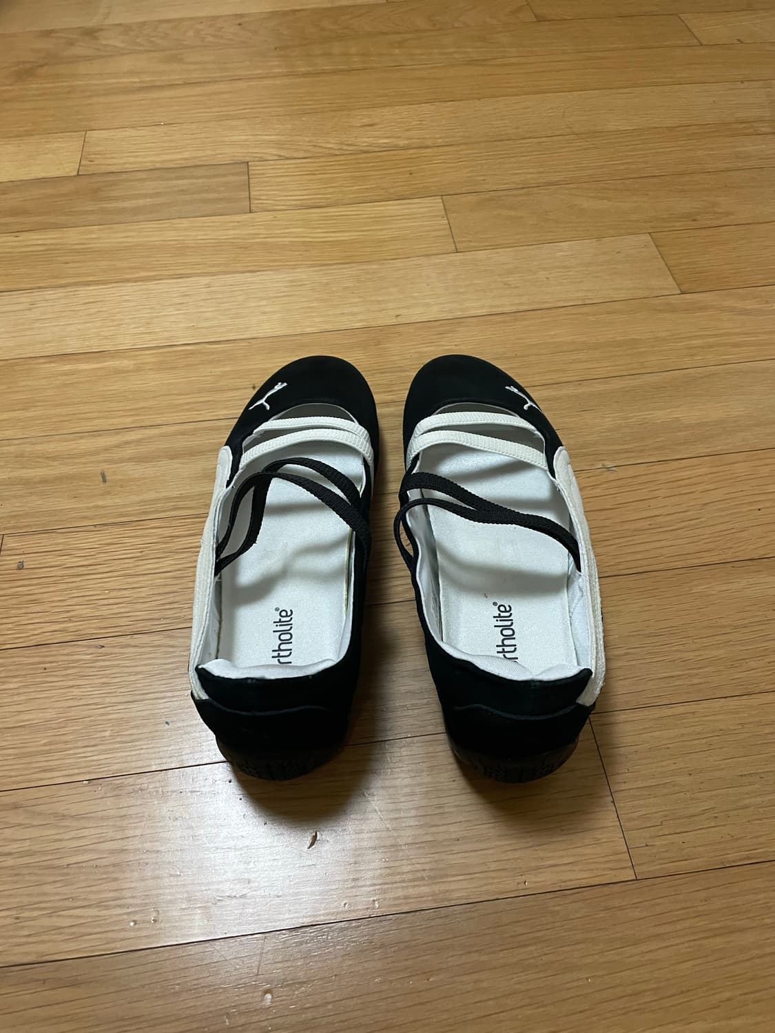 푸마 퓨마 스피드캣 발렛 발레 블랙 화이트 상품이미지2