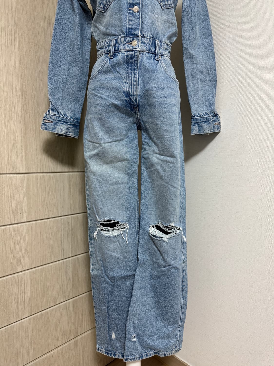 자라) 데님 점프수트 상품이미지2