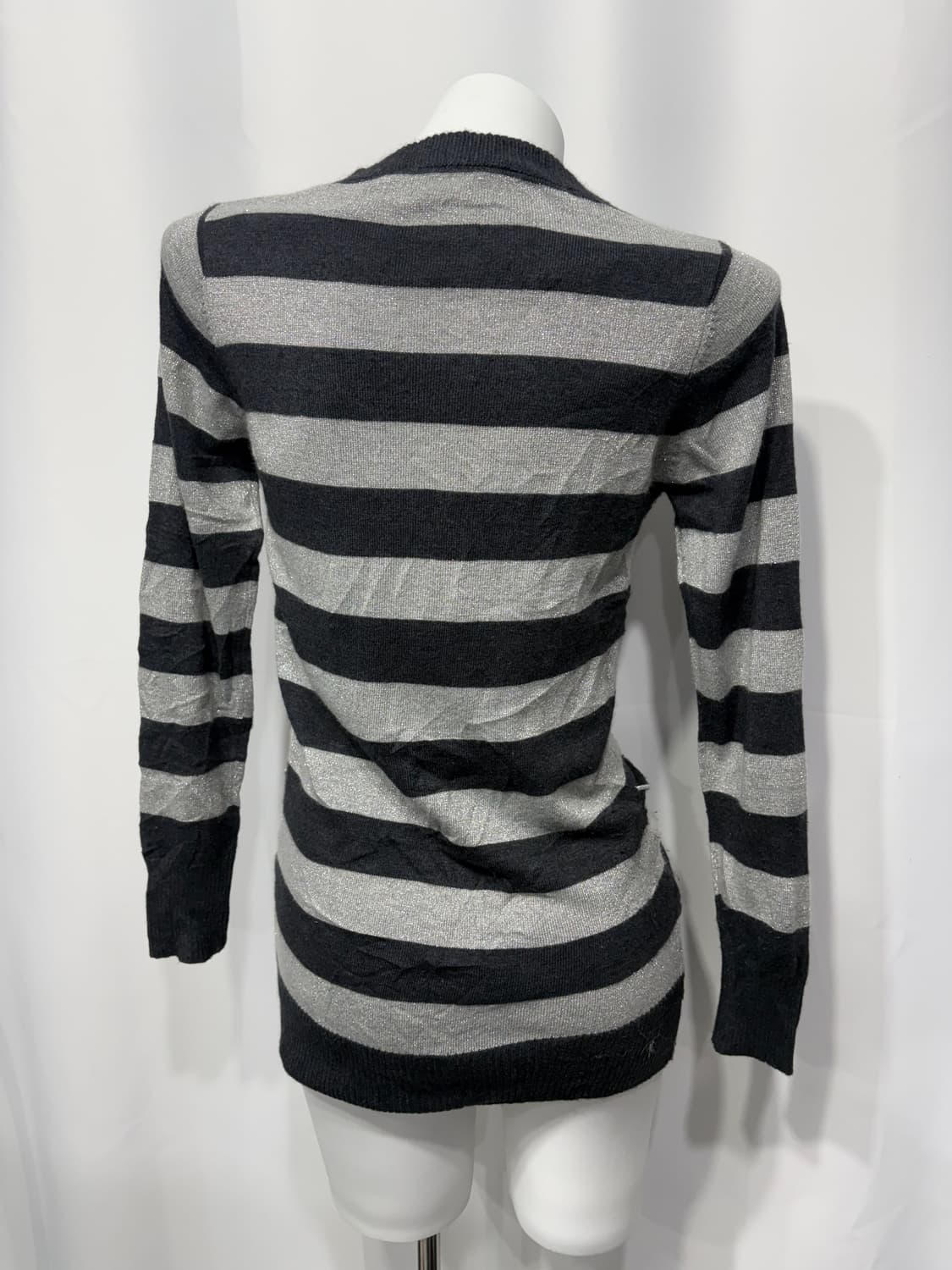 🎸블랙&그레이 스트라이프 가디건🎸 상품이미지7