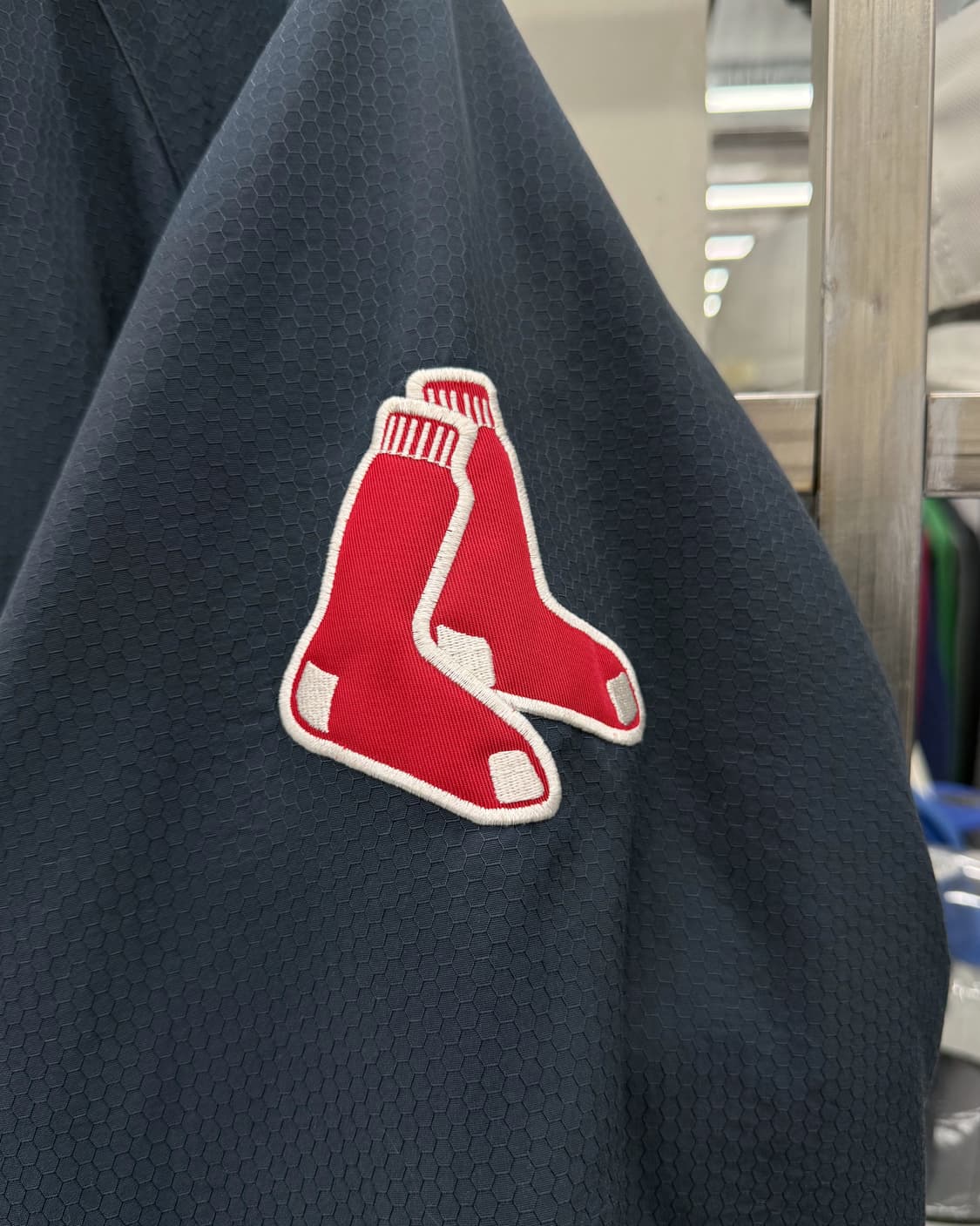 마제스틱 00s 보스턴 레드삭스 덕아웃 자켓 네이비 상품이미지5