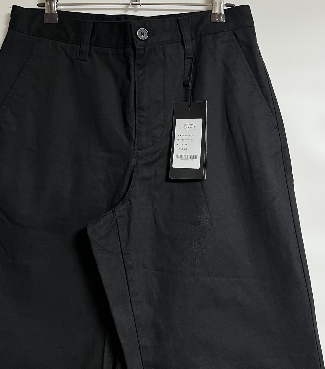 새상품 무신사스탠다드 와이드 치노팬츠 28 상품이미지3