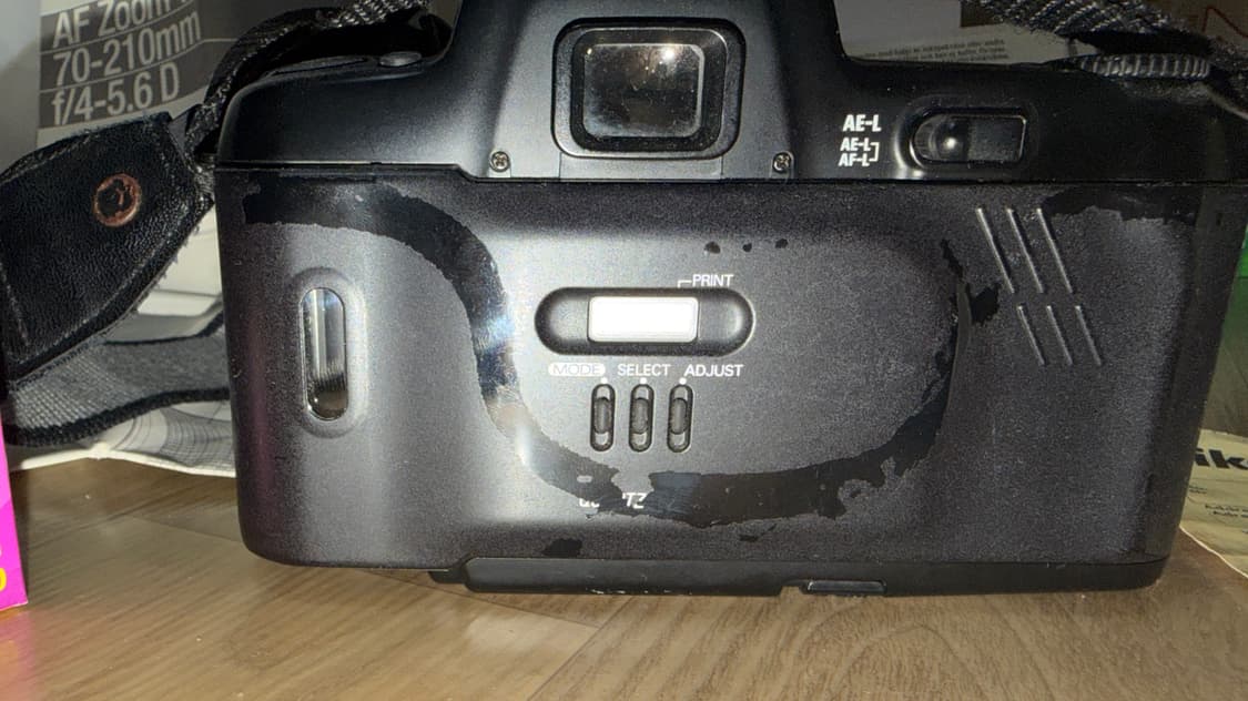 Nikon F-601 Quartz date 쿼츠데이트필름카메라줌렌즈 상품이미지5