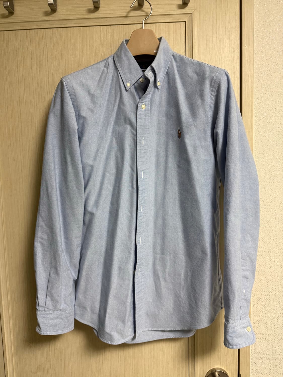 폴로 클래식핏 옥스포드셔츠 블루 M 상품이미지1