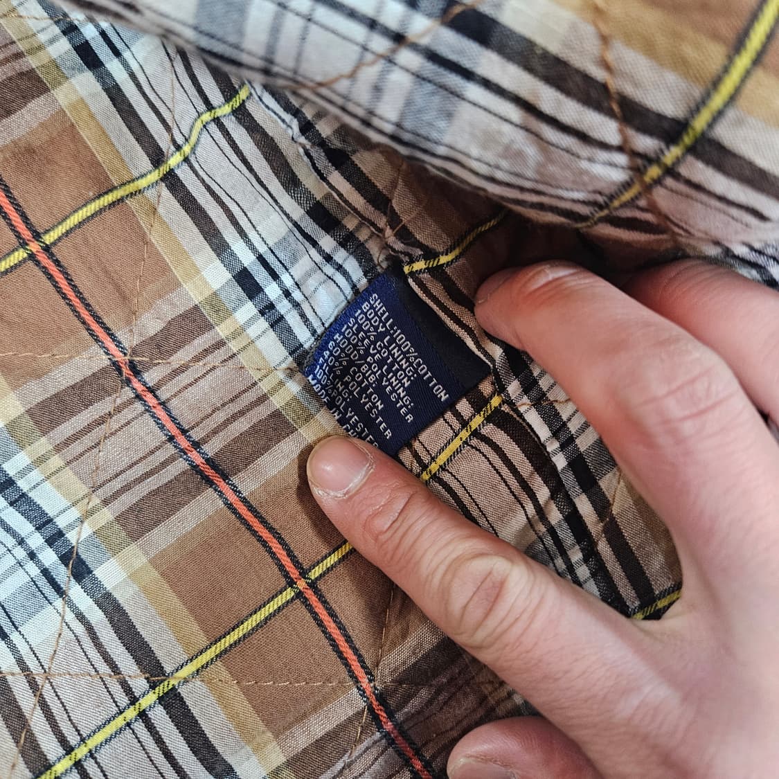 REEL LEGENDS in USA 워크웨어 체크 누빔 자켓 2XL 상품이미지9