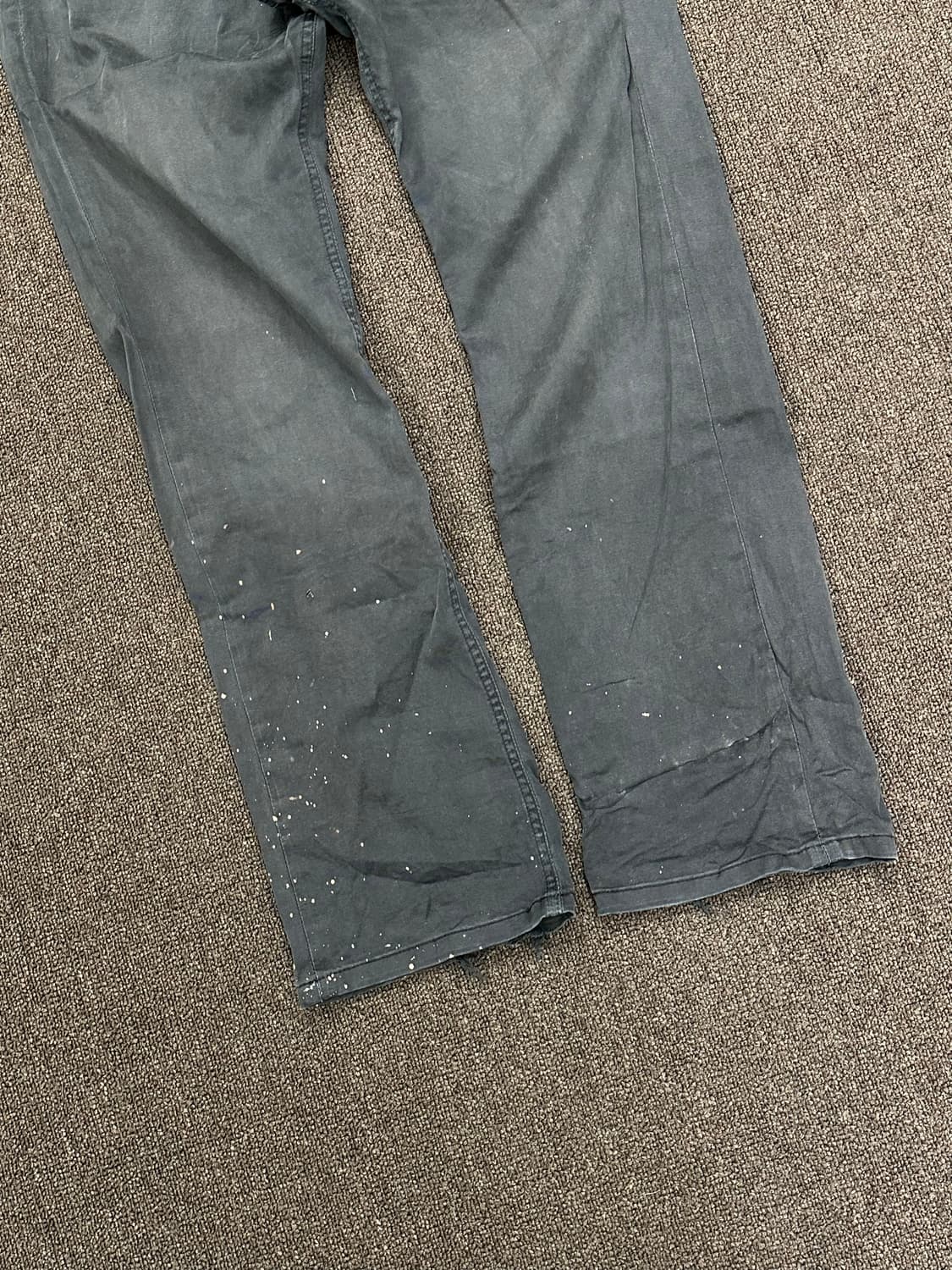 30)Lee 빈티지 지퍼 신치백 디테일 네이비 코튼 팬츠 상품이미지4