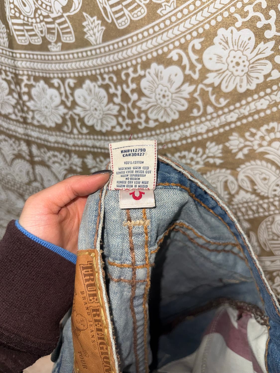 트루릴리젼 조이슈퍼티 부츠컷 데님팬츠  상품이미지8