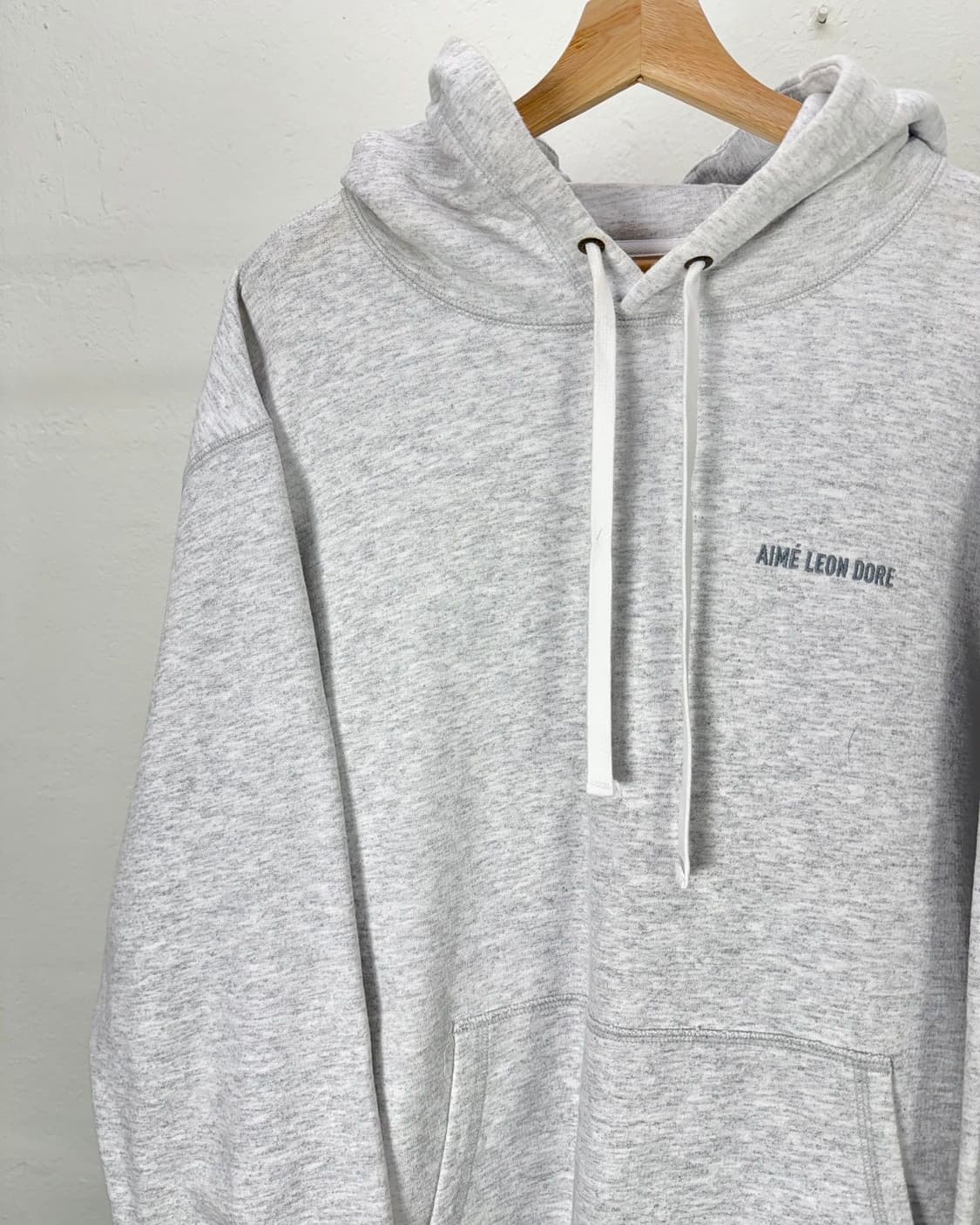 에임 레온 도르 화이트 스티치 로그 후디 스웨트 셔츠 상품이미지2