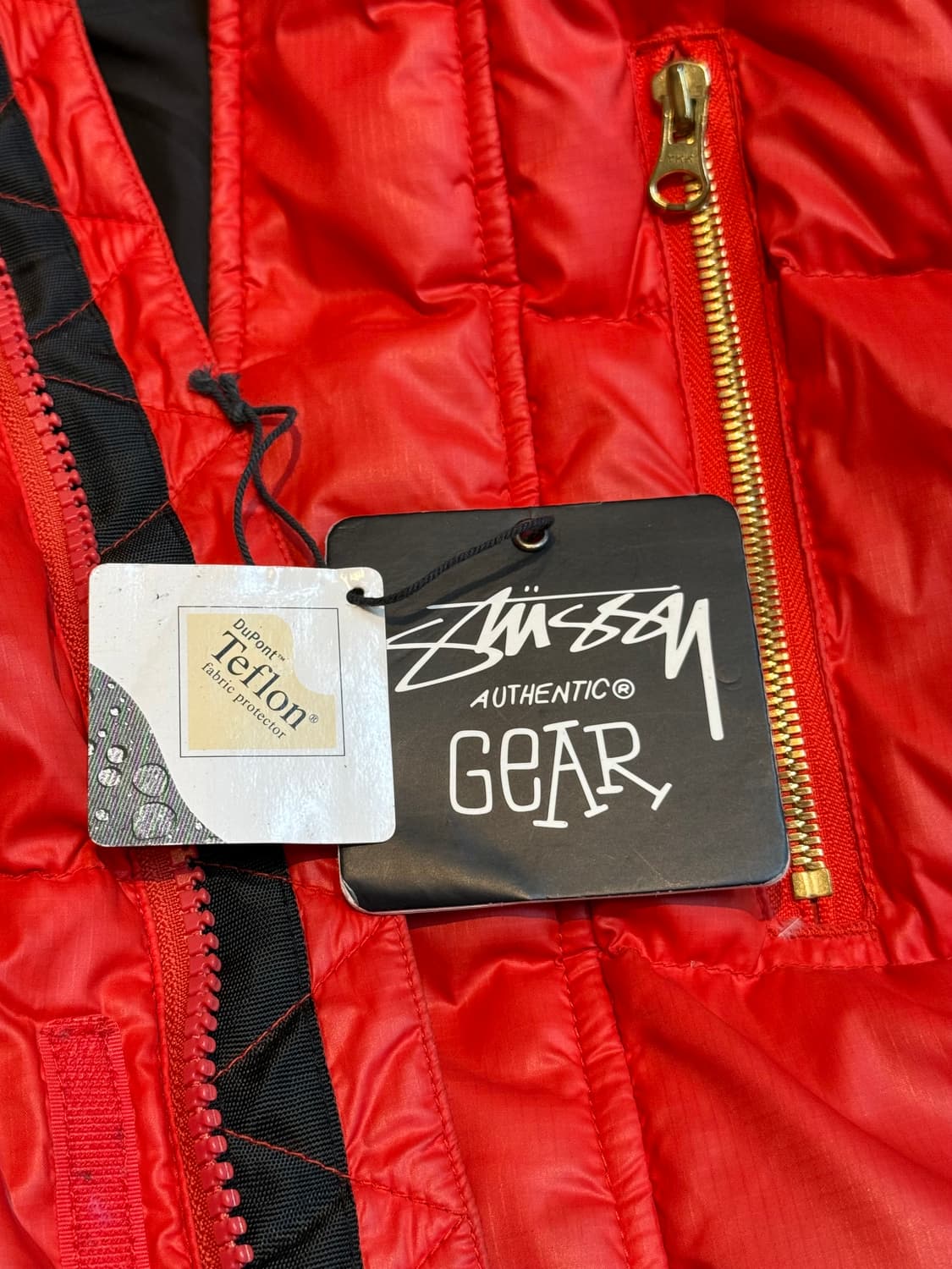 Stussy 스투시 포일 덕다운 패딩 자켓 상품이미지7