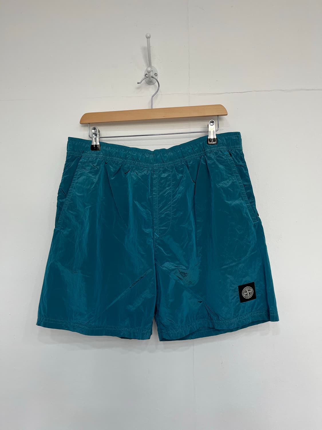 stone island 나일론메탈 스윔쇼츠 에메랄드 상품이미지1