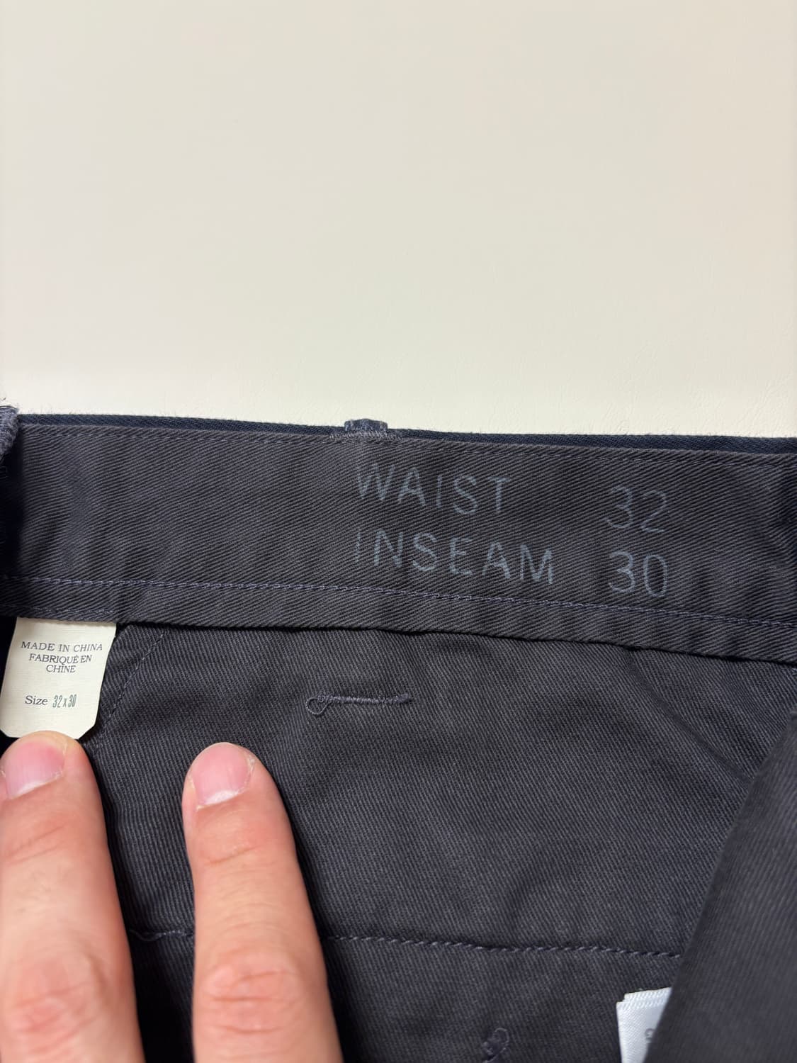 [32x30] 더블알엘 rrl 네이비 치노 팬츠 상품이미지4