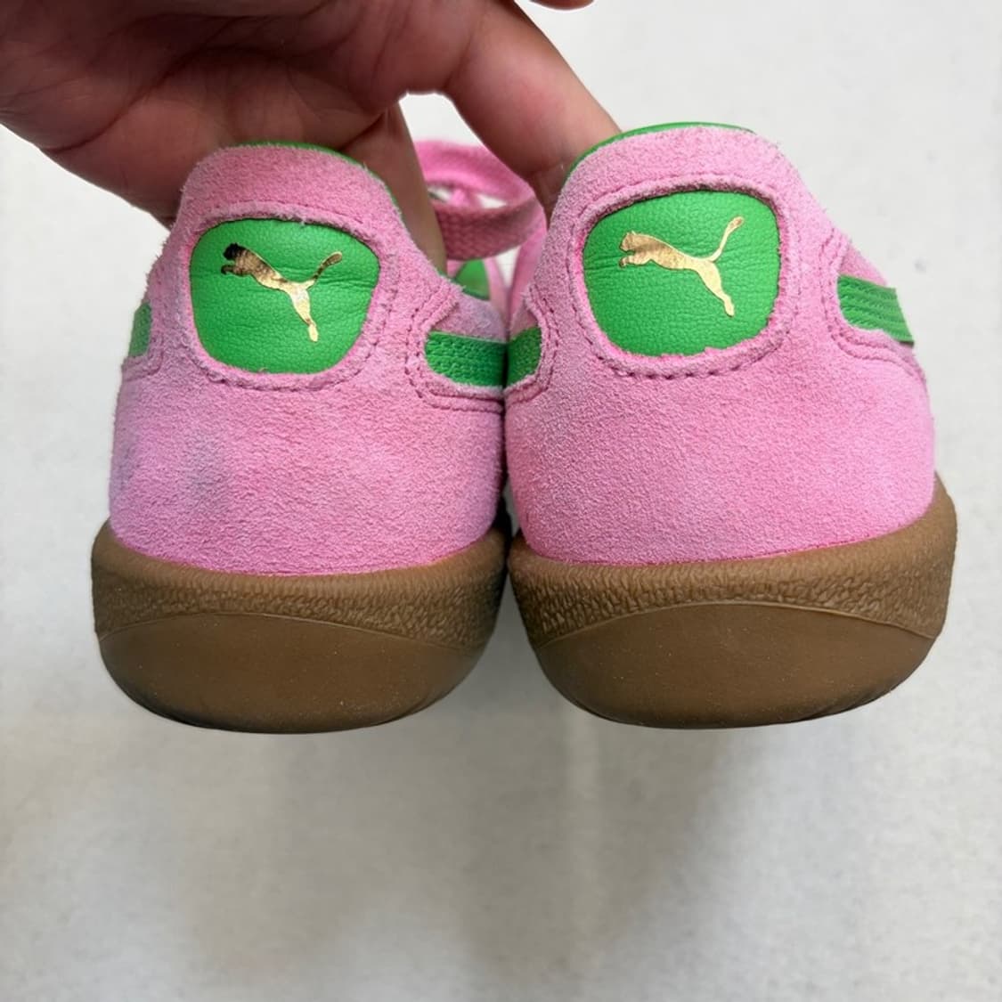 PUMA 팔레르모 스페셜 핑크 딜라이트 그린 245 상품이미지6
