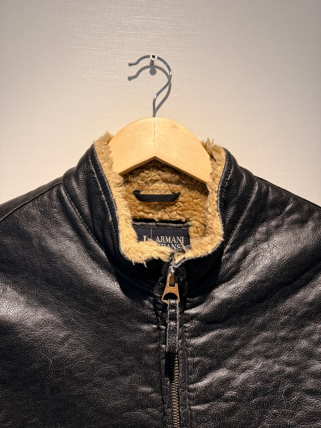 00s Armani Jeans Racing Biker Jacket 상품이미지2