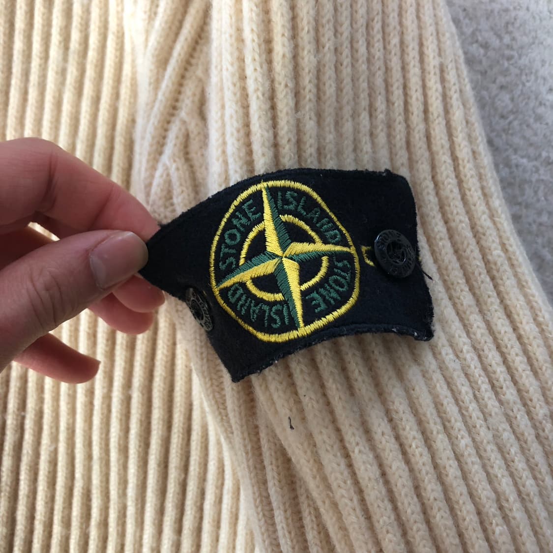 2008 스톤아일랜드 이태리 메이드 아카이브 후드 니트 가디건 상품이미지6