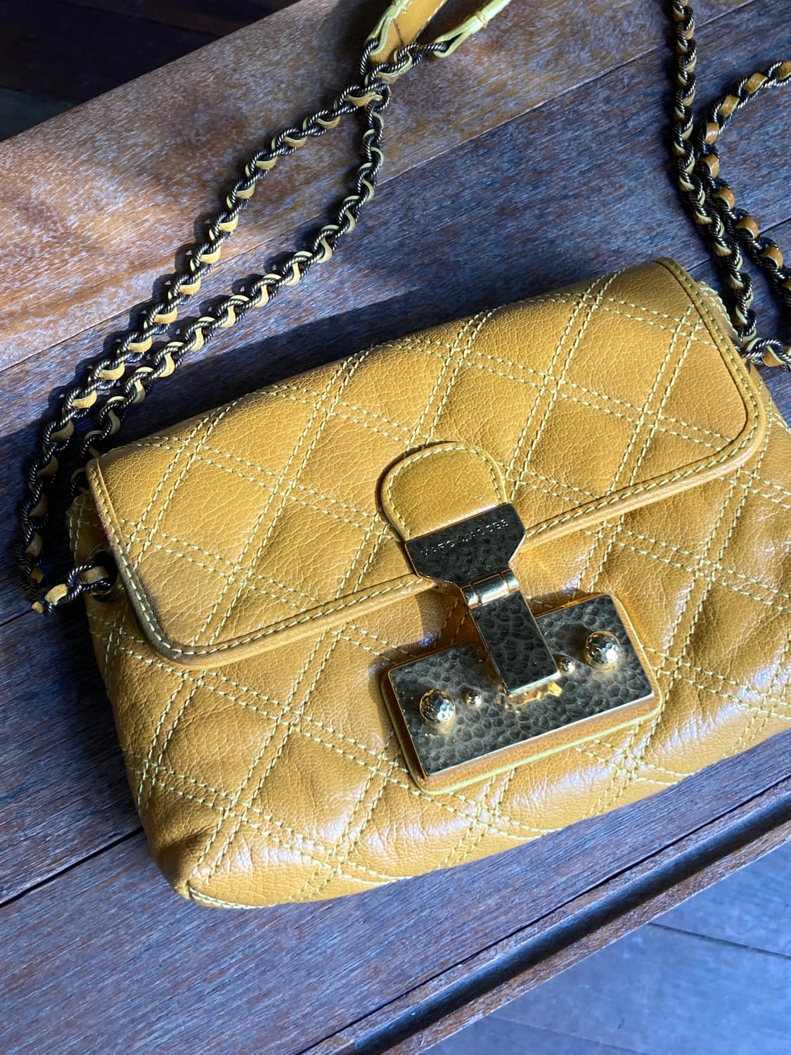 마크제이콥스 옐로우 투웨이 크로스백 상품이미지1