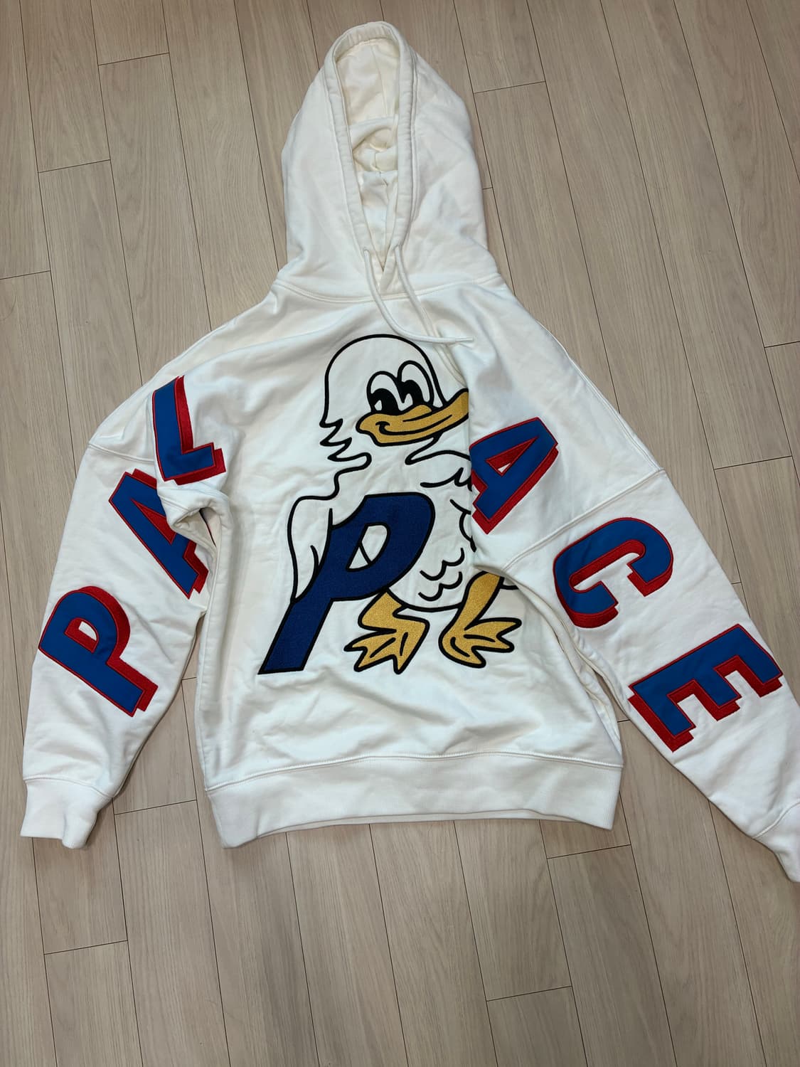 Palace 팔라스 Duck Out Hood 화이트 M 상품이미지1
