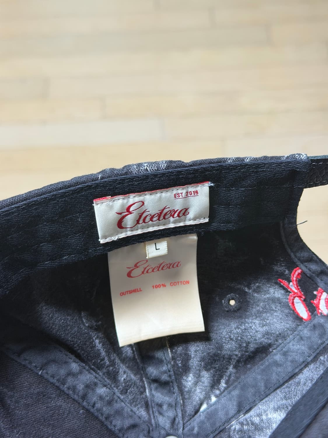 이티씨이 페이드아웃 캡 블랙 상품이미지4