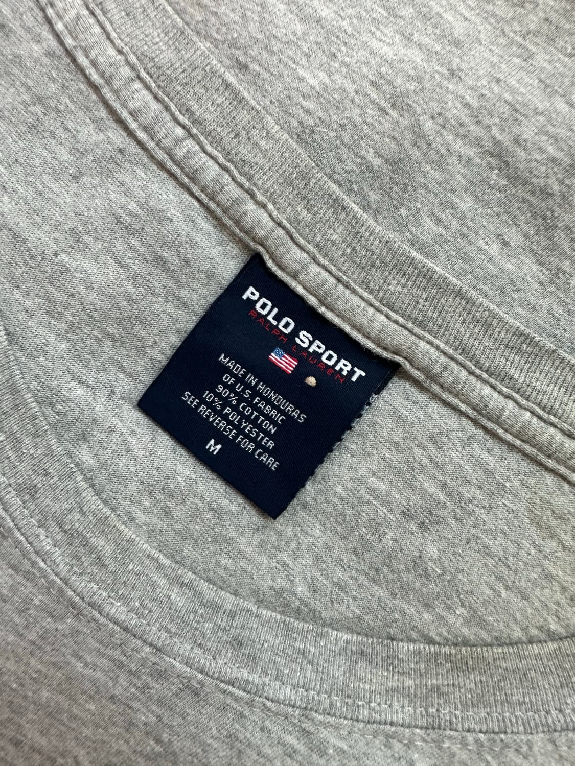 폴로 스포츠 POLO 성조기 반팔 티셔츠 그레이 M 상품이미지4