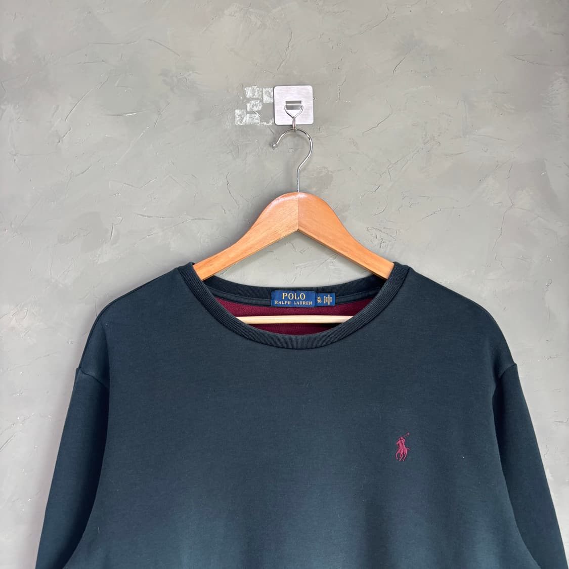 폴로 랄프로렌 맨투맨 블랙 상품이미지2