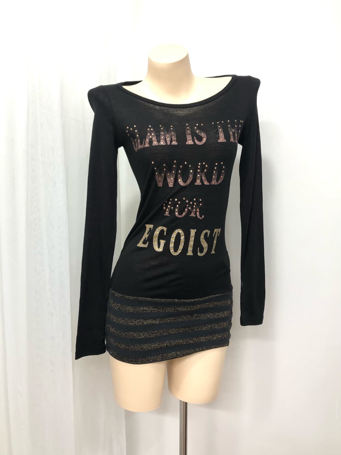 EGOIST cubic lettering long sleeve 상품이미지1