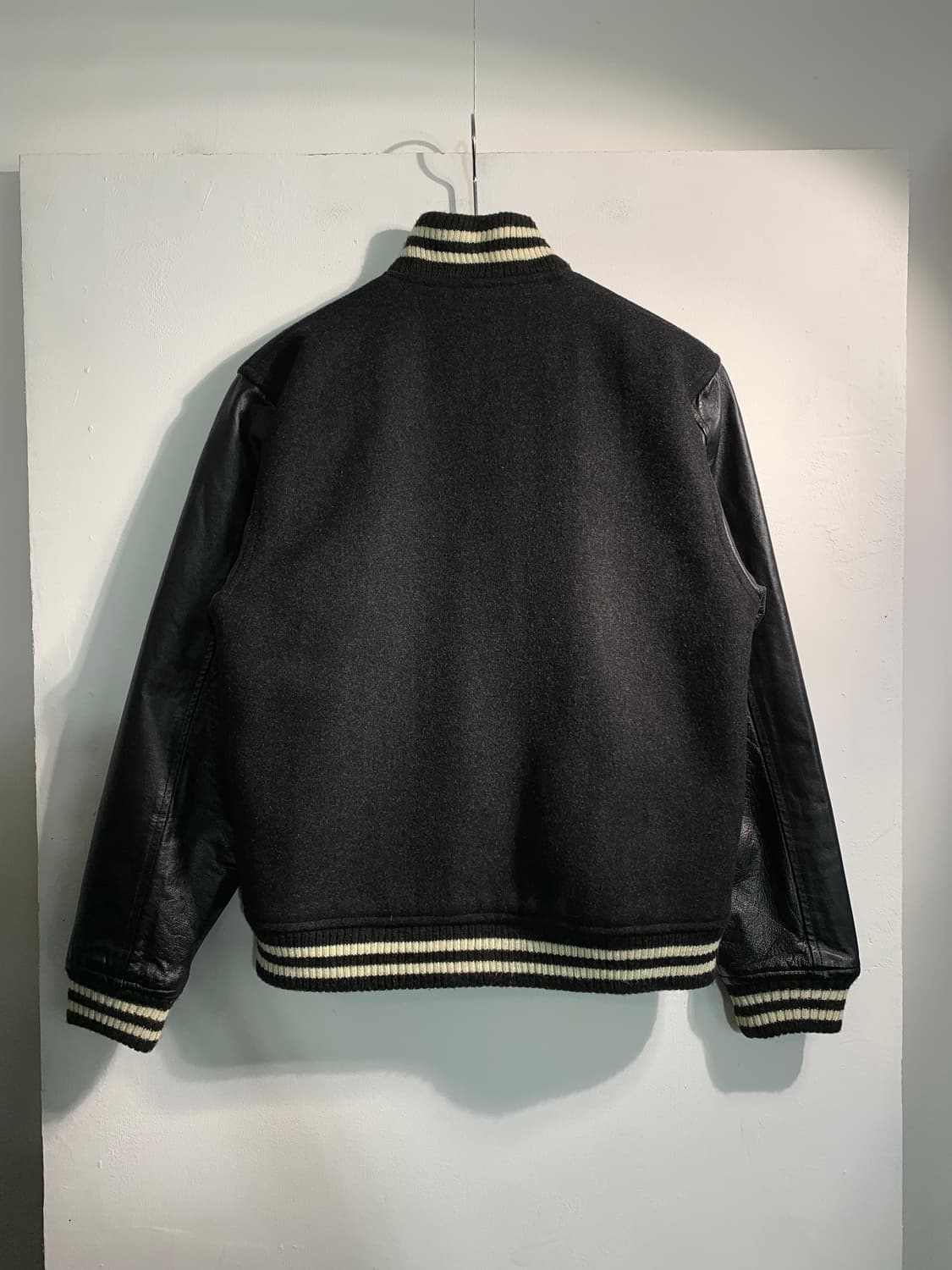 vintage 빈티지 울혼방 바시티 자켓  상품이미지2