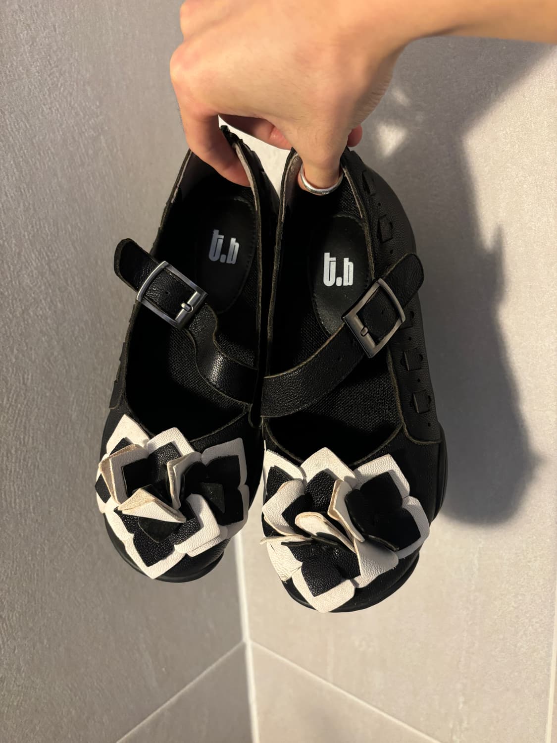 센소유니코 t.b 메리제인 레더슈즈  상품이미지1