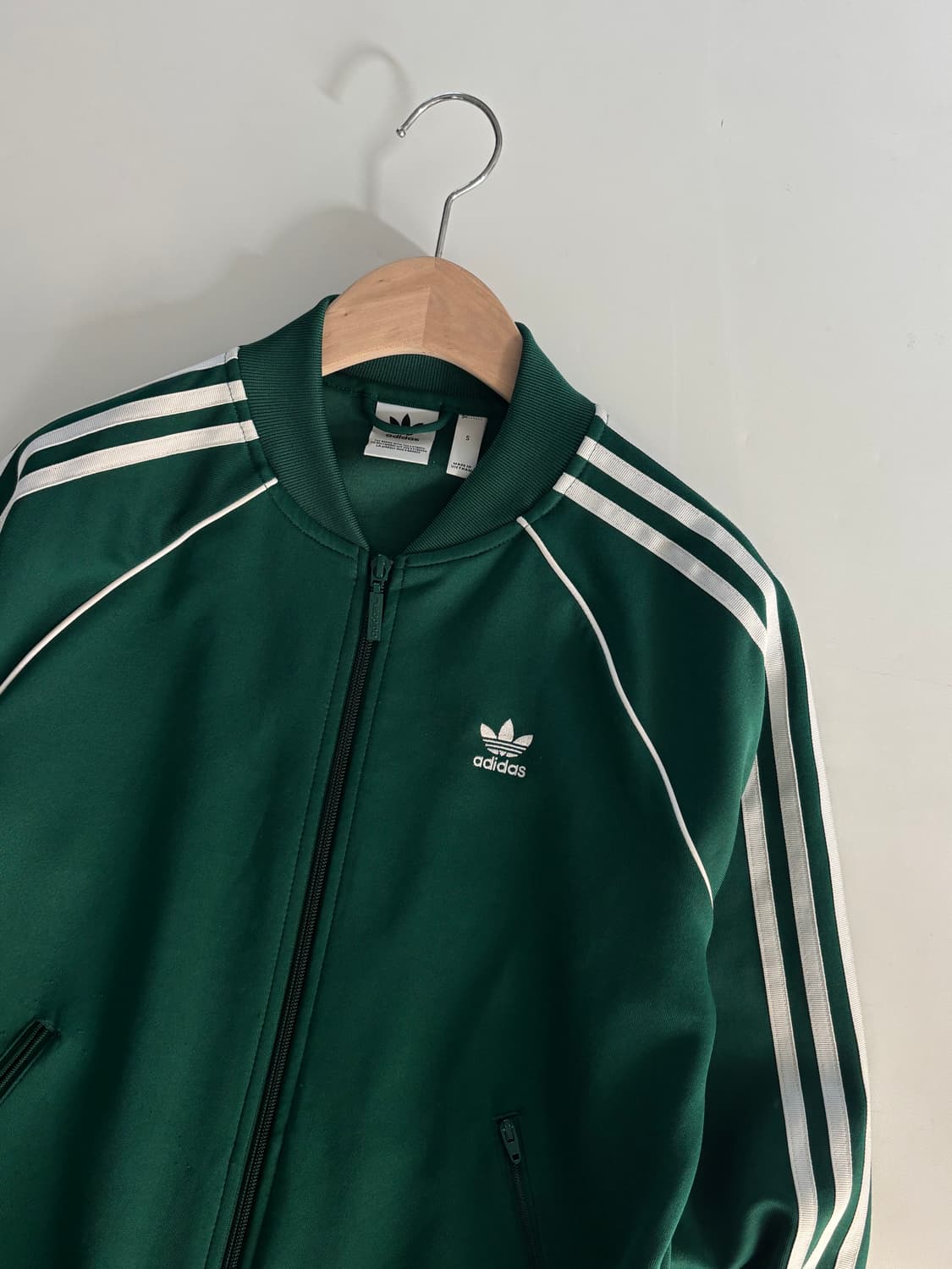 Adidas 아디다스 딥그린 슈퍼스타 트랙탑 상품이미지2