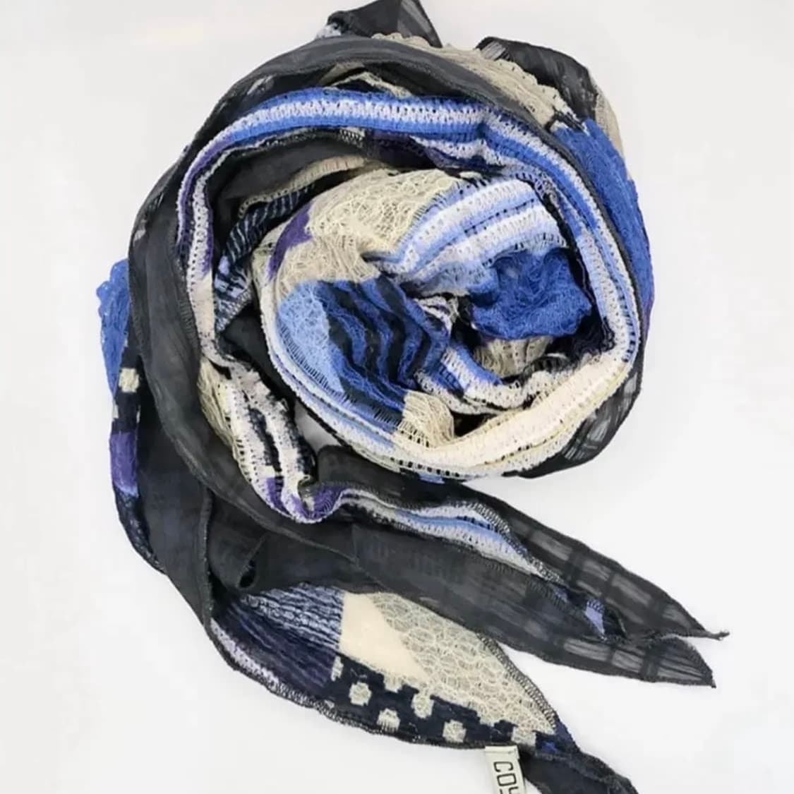 새상품 코이세이오 스카프 블루  상품이미지1