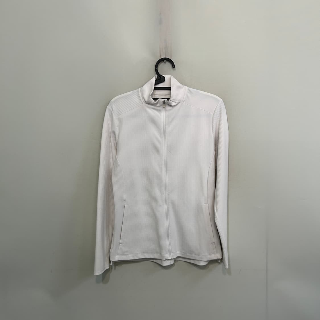 나이키 여성 드라이핏 집업 자켓 M 화이트  상품이미지1