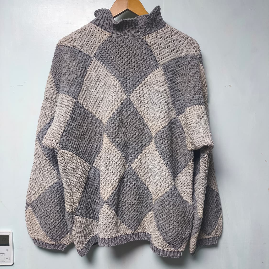 [L/XL] Adish 아디쉬 로타 핸드니트 카라 스웨터 상품이미지2