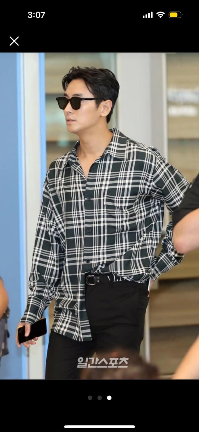 시스템 체크셔츠 상품이미지2