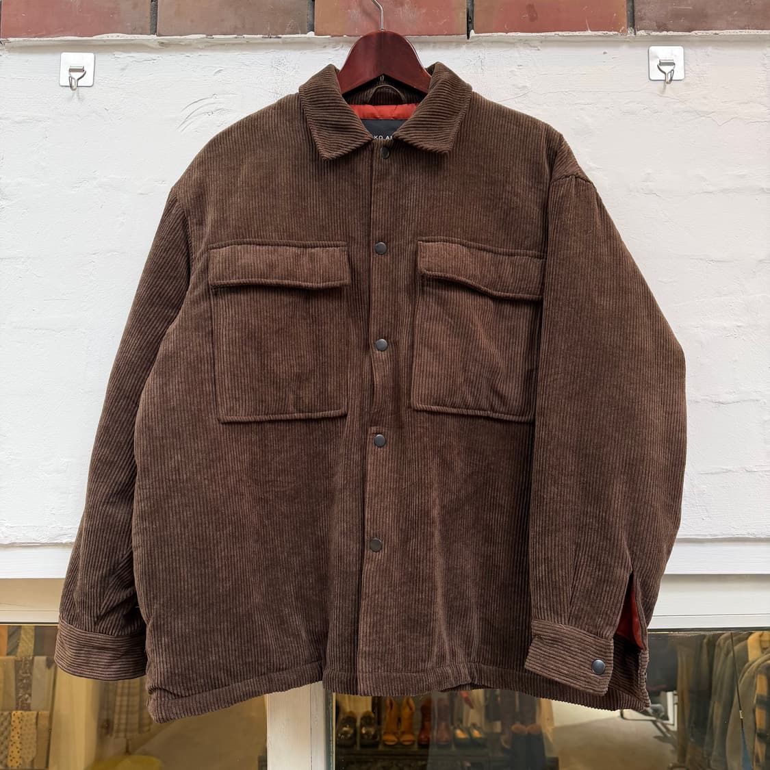 Niko and 코듀로이 퀼팅 자켓 브라운 4 상품이미지1