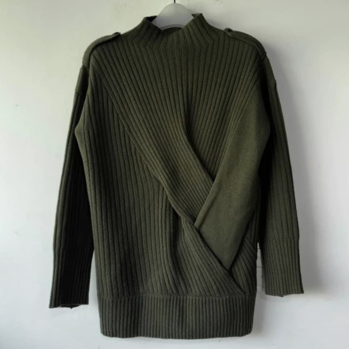 랙앤본 메리노울 모크넥 트위스트 니트 상품이미지2