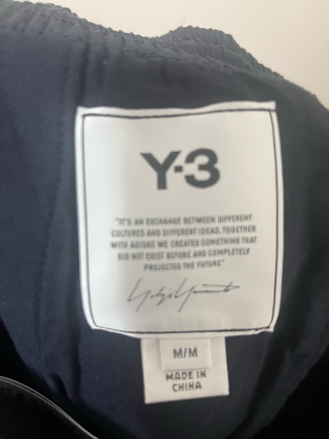 Y-3 요지 야마모토 스웻 테리쇼츠 상품이미지5