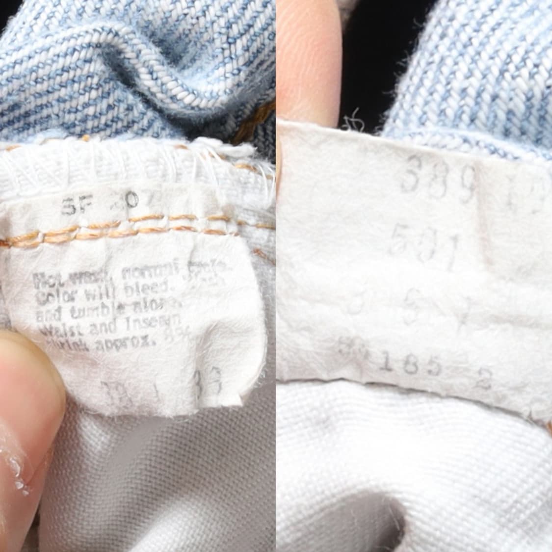 리바이스 70’s Levi's Early 66501 Denim Short 상품이미지10