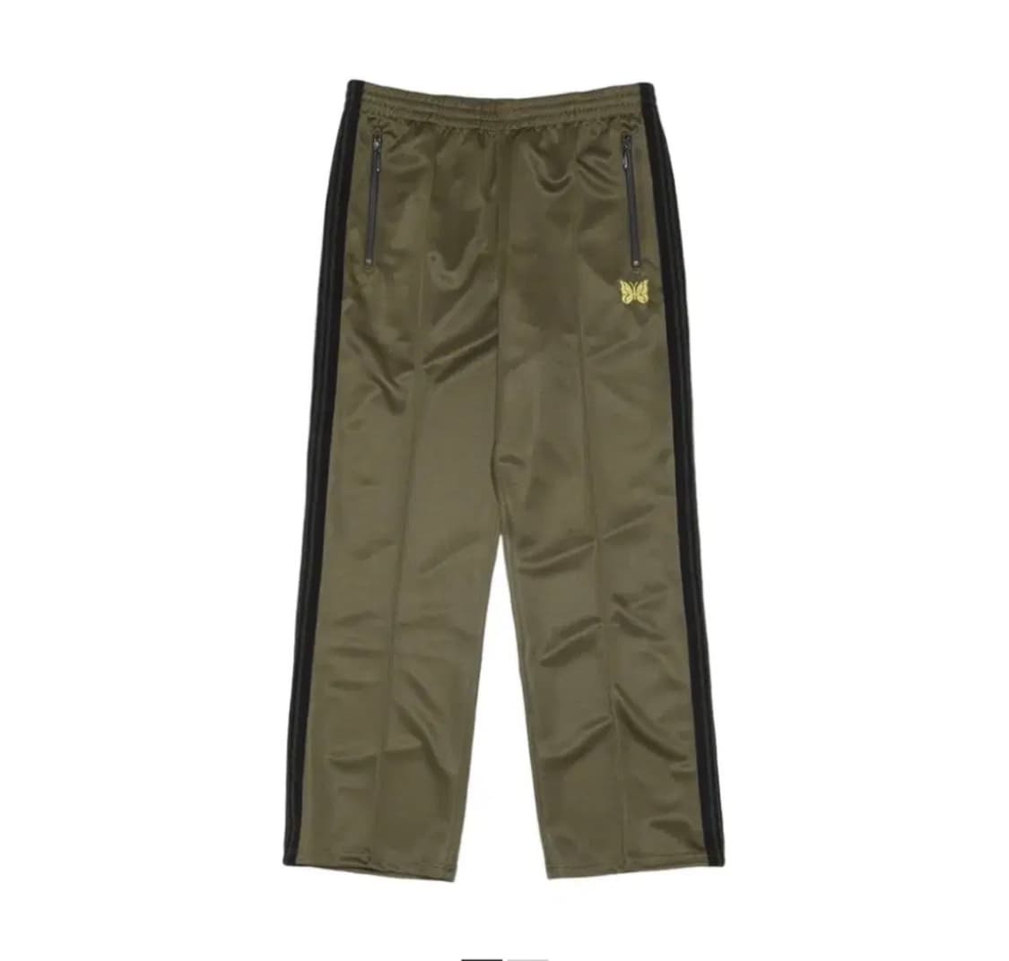 S) 니들스 x 로프트맨 트랙팬츠 폴리 스무스 올리브 상품이미지1