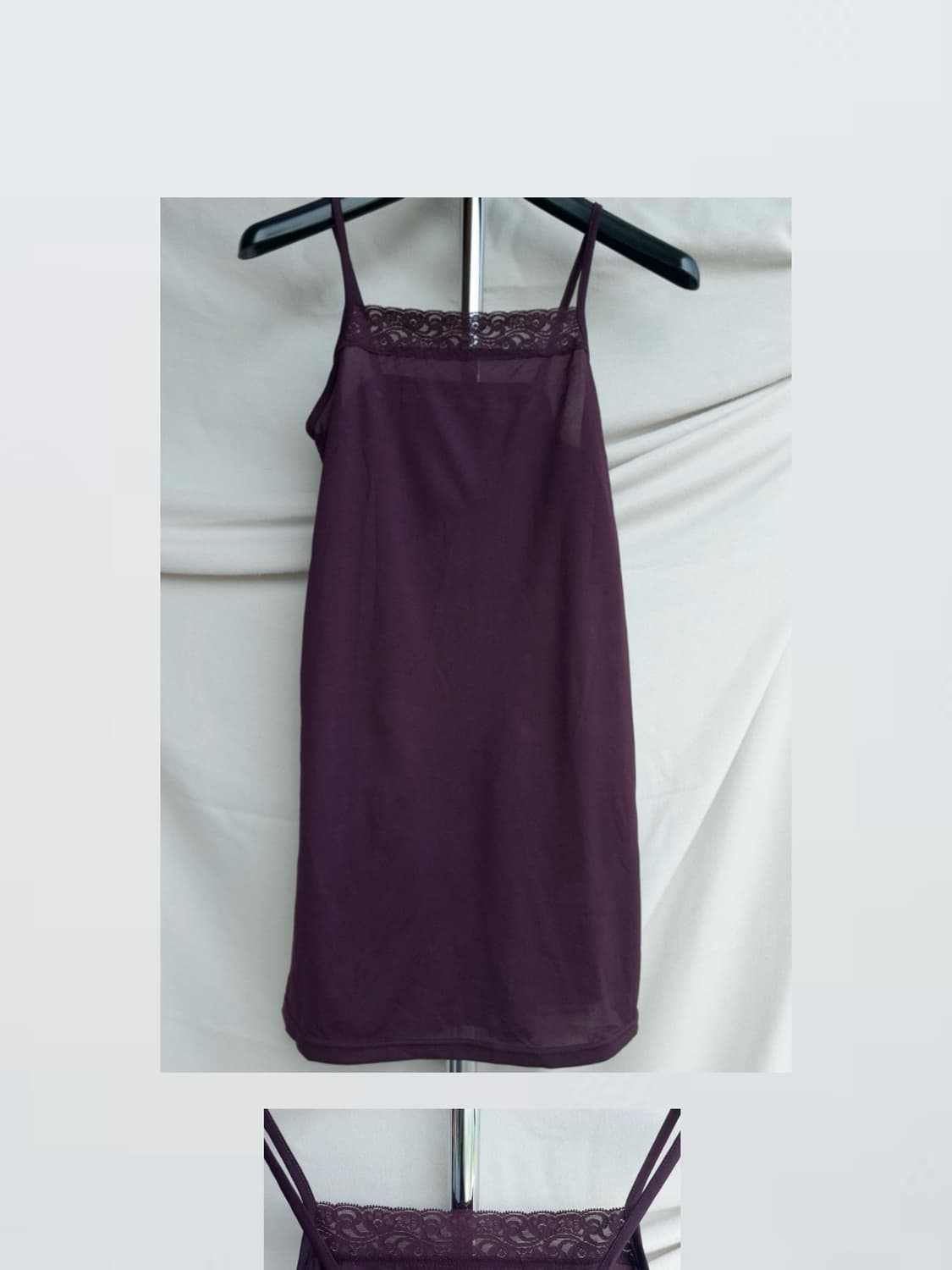  Deep Purple Camisole 딥퍼플 캐미솔 상품이미지2