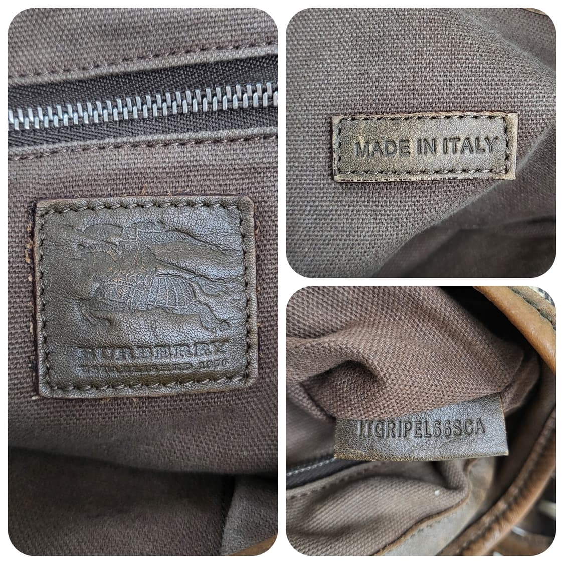 정품 버버리 노바체크 클래식 호보백 상품이미지9