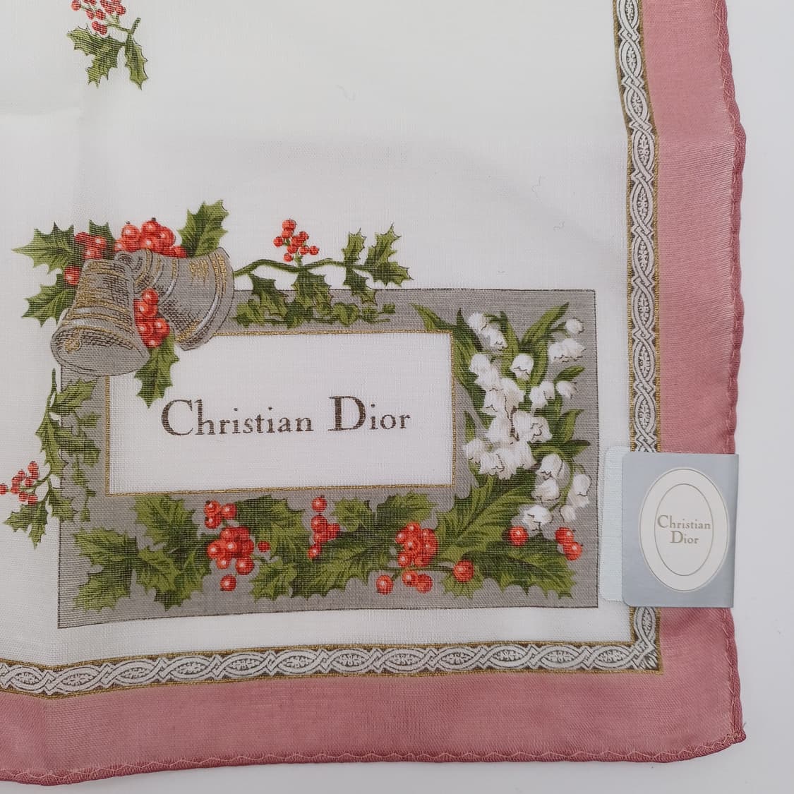 DIOR 디올 손수건 스카프 [BFS7491_0416-22] 상품이미지5