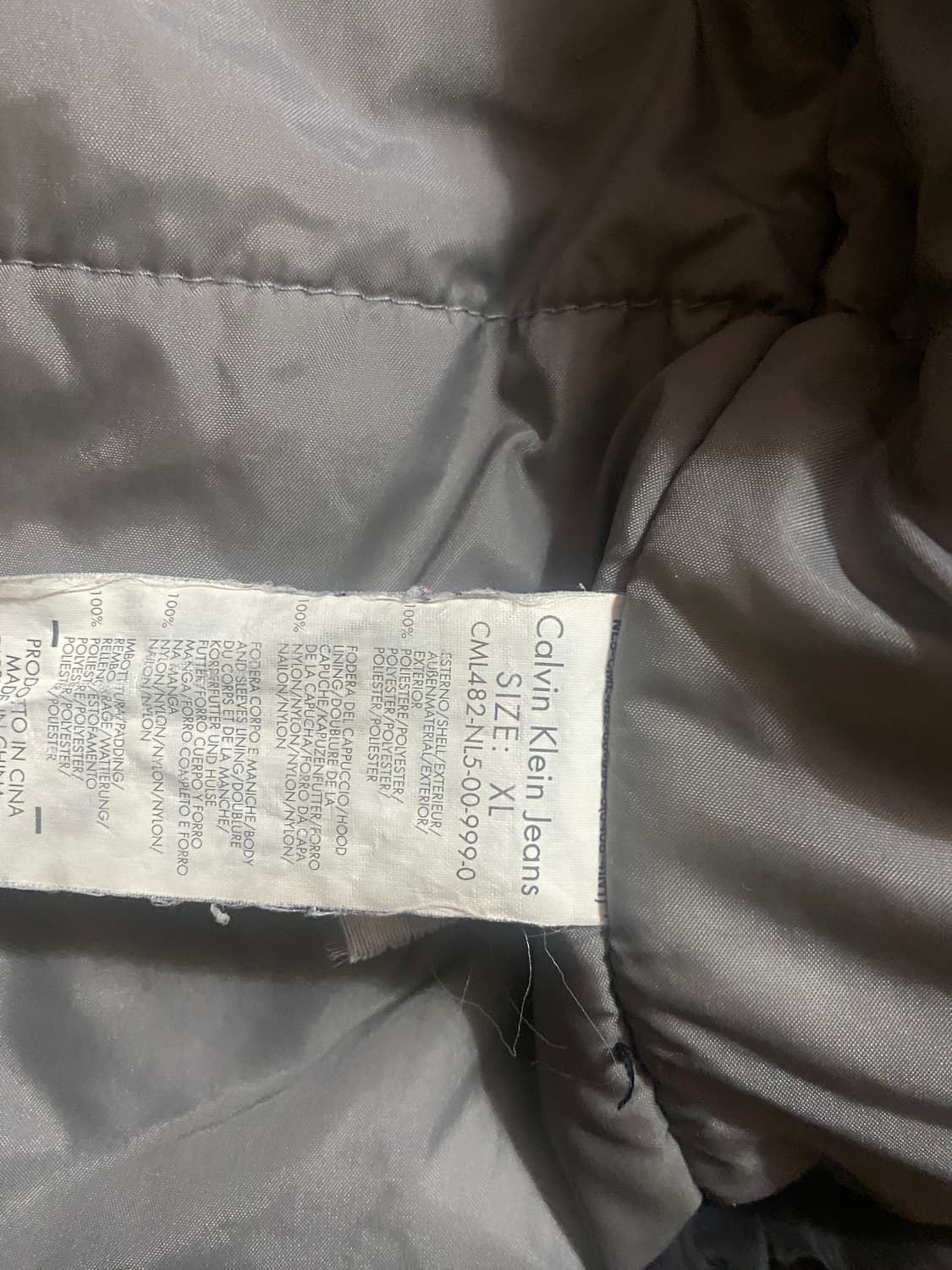 캘빈클라인  간절기 블랙 자켓 XL (105) 상품이미지5