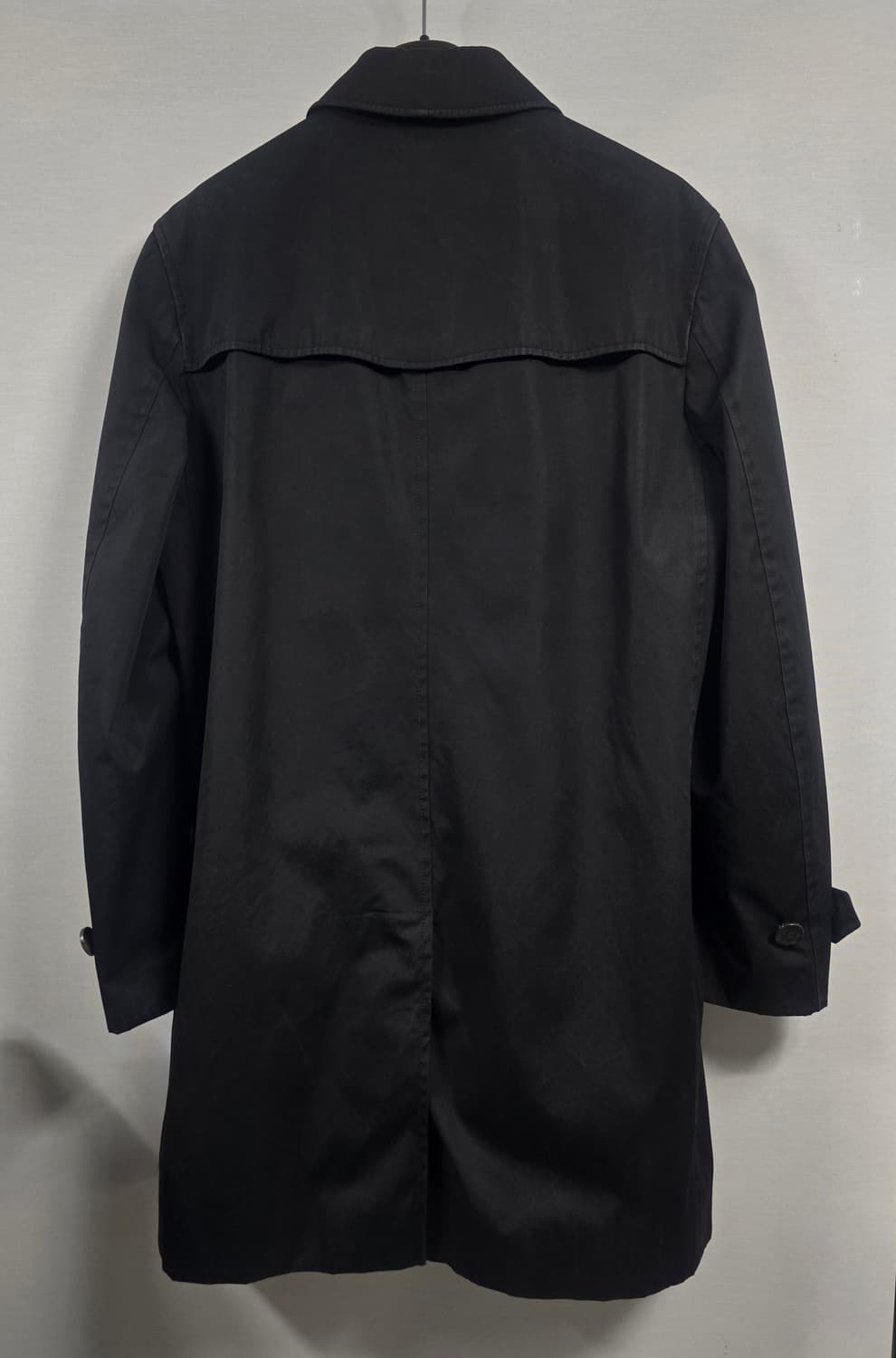 버버리 블랙 싱글 브레스티드 트렌치 코트 50 상품이미지5