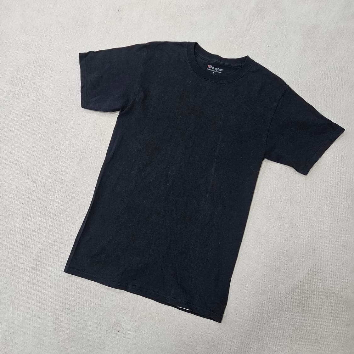 S 챔피온 여성 블랙 반팔티 0327Y 상품이미지1