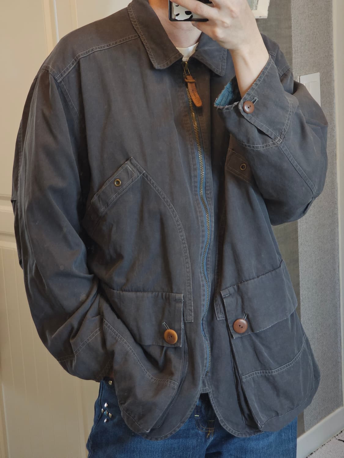 80s DÉZERT+ Multi pocket field Jacket 상품이미지6