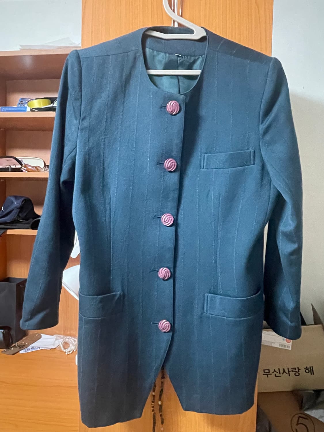 일본빈티지 라운드넥 재킷 상품이미지1